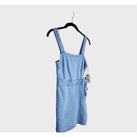 Sincerely Jules Light Blue Romper Sleeveless Denim Women's XS Cottage Prairie - Picture 1 of 8